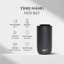 Lux 2-in-1 Vase Diffuser - Aroma Diffuser | Black