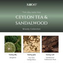 Ceylon Tea & Sandalwood Perfume Oil - Aroma Oil