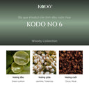 Kodo No. 6 Perfume Reed Diffuser Set
