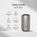 Vase Lux 2-in-1 Diffuser - Aroma Diffuser | Silver