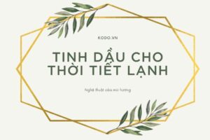 Tinh dầu cho thời tiết lạnh