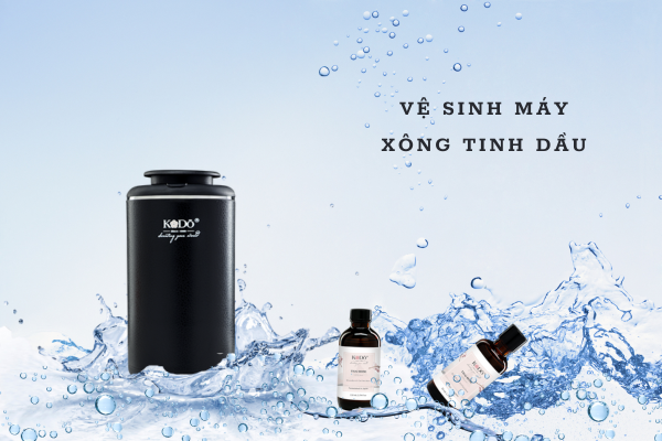 vệ sinh máy xông tinh dầu