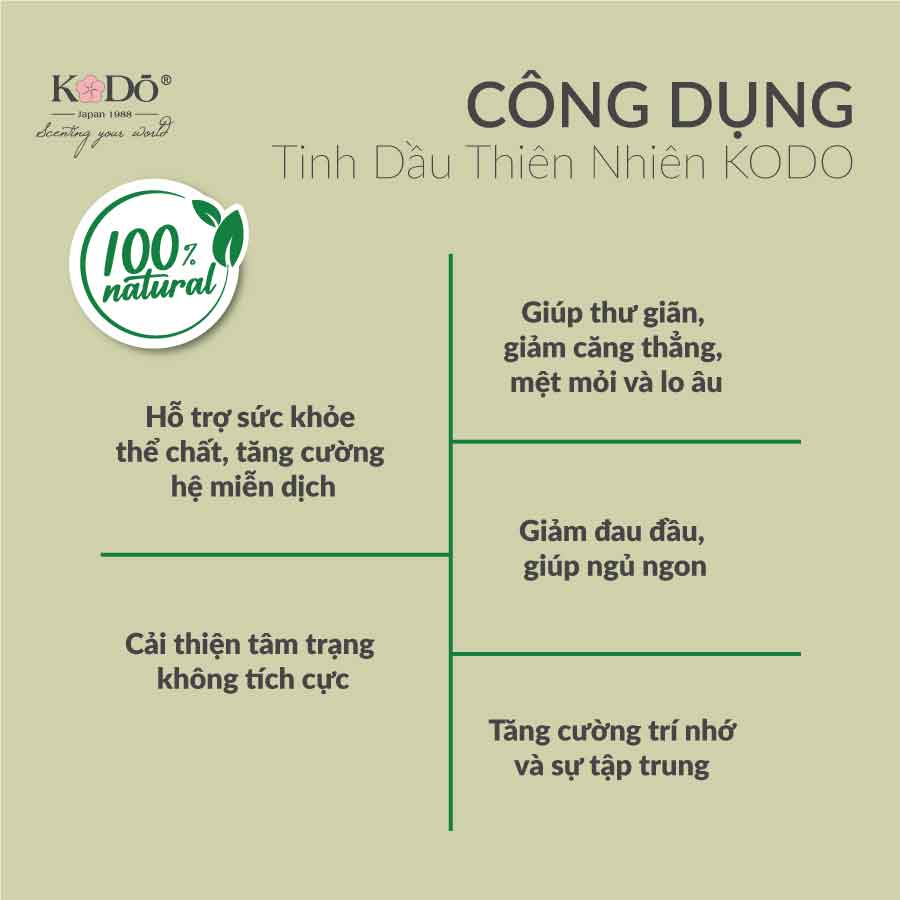 tinh dầu thiên nhiên cao cấp